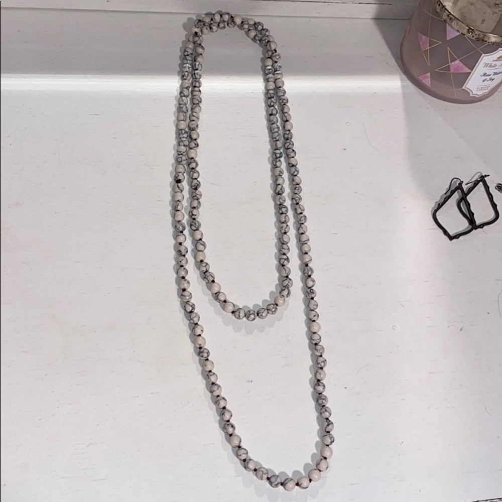 Double wrap necklace